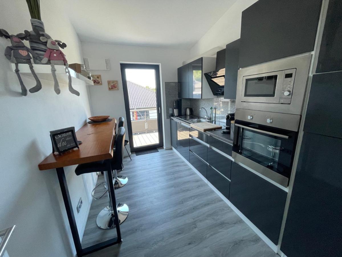 #Neu L Seeblick L Netflix L Boxspring L Nespresso L E-Tuer L Terrasse L 82M2 Ulmen ภายนอก รูปภาพ
